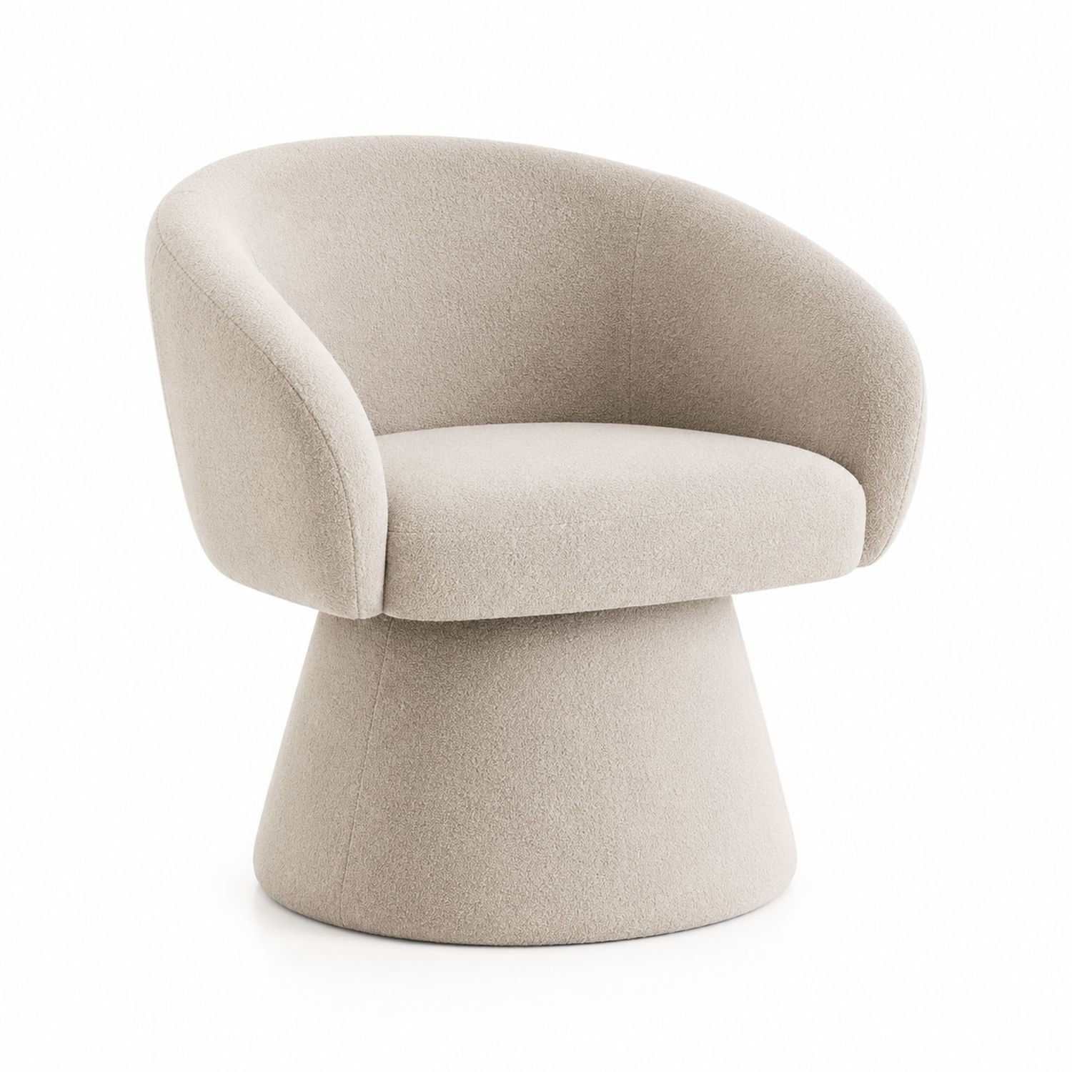 Fotel tapicerowany beżowy 78cm x 70cm x 70cm