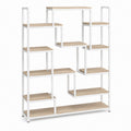 Regał z metalowymi ramami i półkami z płyty MDF 175cm