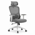 Ergonomiczne krzesło biurowe z siatki, Szary