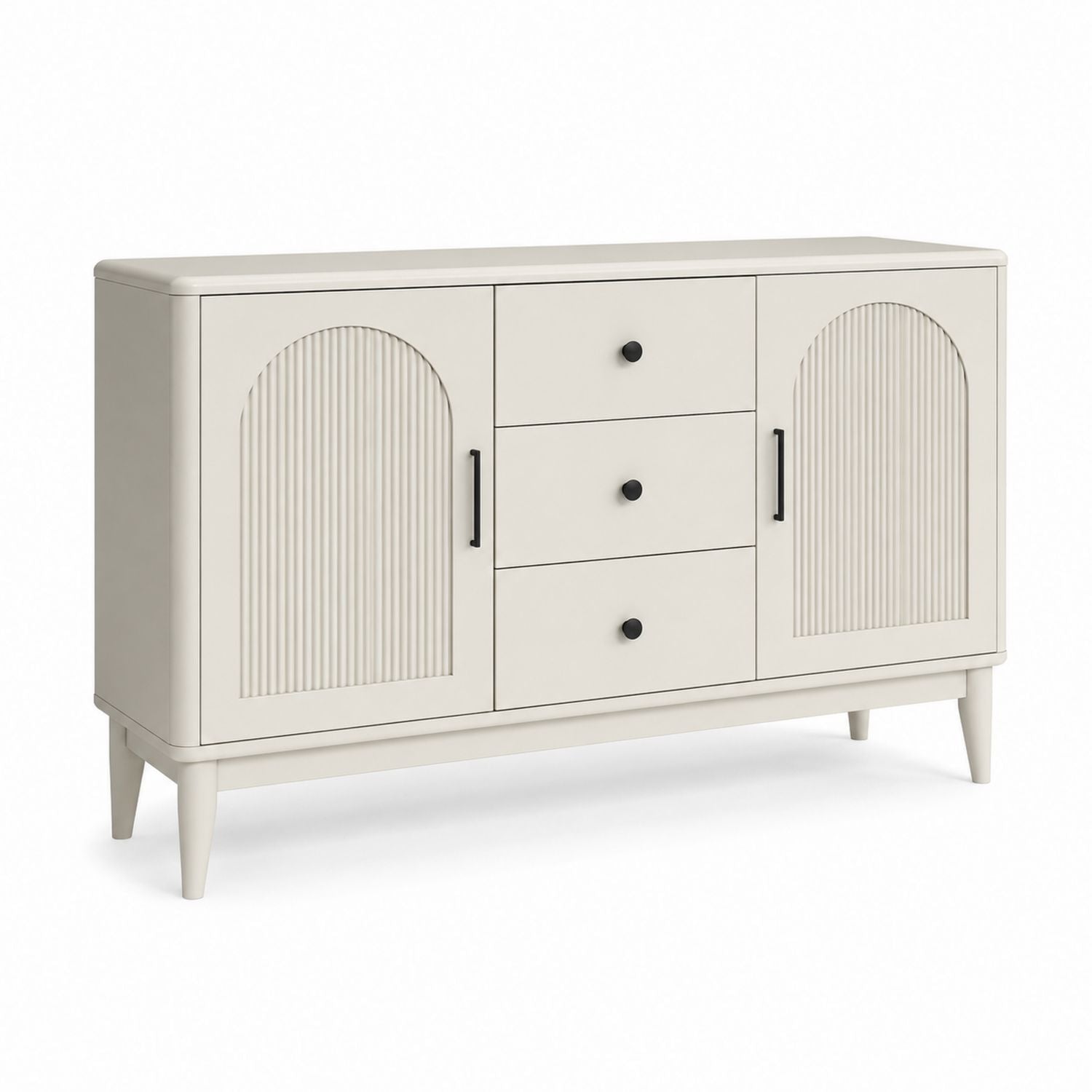 Kredens MDF Biały 120x40x85 cm